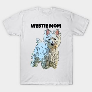 Westie Mom T-Shirt